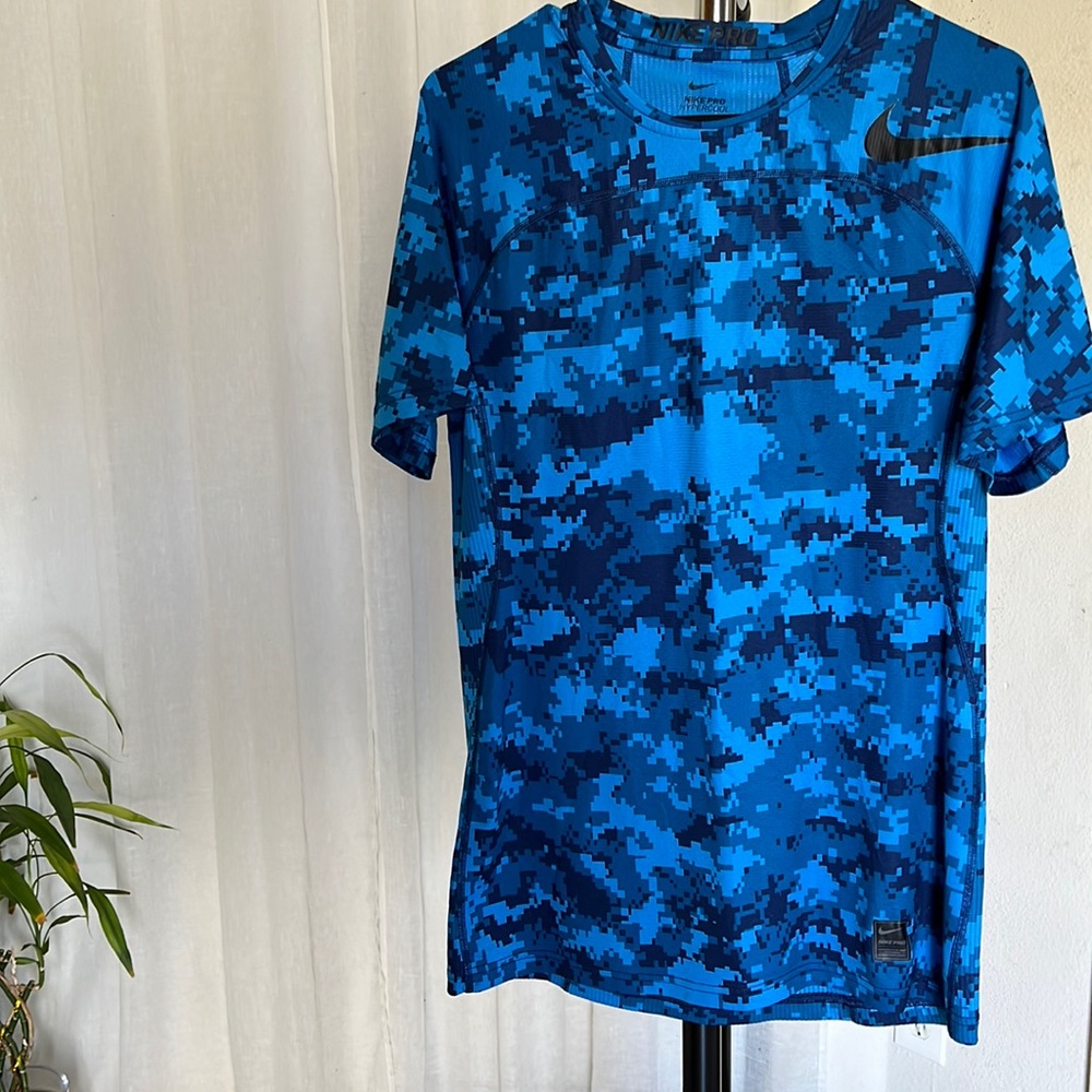 Nike turquoise/blue shirt